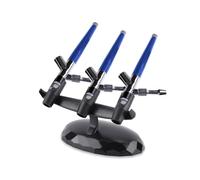 Support D'aérographe en Plastique, Support D'aérographe Portable Léger et Universel pour Trois Stylos AéRographe Accessoires de Peinture d'art Bricolage