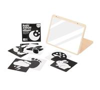 Support d'affichage de carte, jeu de jouets sensoriel | Jouet miroir des drôles avec des cartes - Activité éducative préscolaire portable, fournitures d'apprentissage précoce pour la maison, les voyag