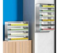 Support D'affichage De Cigarettes, Poussoir De Cigarette Automatique, Armoire D'organisation D'affichage De Vente Au Détail En Aluminium, Fixé Au Mur(80.5 * 15 * 60cm)