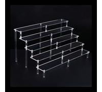 Support d'affichage de gâteau en acrylique, support à gâteaux à étages pour le dessus de la table, support d'affichage de dessert, support à pâtisserie pour fête d'anniversaire, mariage 2ème étage,3èm