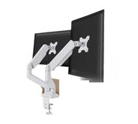 Support d'affichage d'ordinateur Bras mécanique Bureau Rotatif écran Base d'écran sans Perforation Double Hauteur Rack(36inch 10kg Capacity)