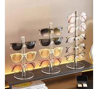 Support d'affichage en acrylique pour lunettes, présentoir de magasin d'optique, support de présentation pour lunettes de mode et lunettes de prescription E (5e étage),D (4e étage),C (3e étage),B (2e 