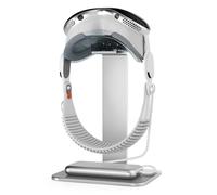 Support d'affichage pour casque VR pour Apple Vision Pro avec support de batterie, support de station d'accueil pour un rangement et un chargement pratiques