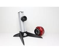 Support d'affichage, version Rocket, pour volants Simracing avec Simagic/Moza Quick Release (noir/argent)