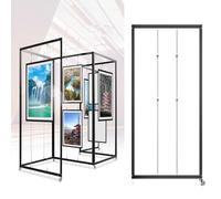 Support D'affiche Autonome, Chevalet Peinture D'artiste, Tableau Publicitaire, Porte Portable Pour Affiche De Calligraphie, Pour Mariage, Affiches, Expositions(5pcs,60x150cm/23.6x59in)