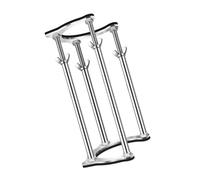 Support d'aide au rinçage renforcé sans défaut - Structure de montage globale pour l'installation dans les zones humides - Aide à la vaisselle inoxydable