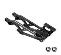 Support d'aileron arrière en Alliage for CNC #AR320347 Voitures RC 1/8, compatibles avec for Arr-ma et for KRA-Ton 4X4(Zwart)