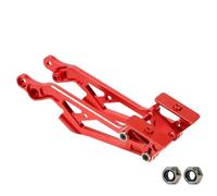 Support d'aileron arrière en Alliage for CNC #AR320347 Voitures RC 1/8, compatibles avec for Arr-ma et for KRA-Ton 4X4(Rot)