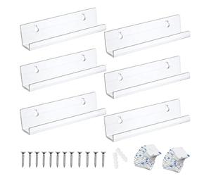 Support d'album - Étagère flottante moderne - Présentoir de rangement pour albums | Pour chambre à coucher, cinéma maison, appartement, amateurs de musique, collectionneurs, livres, documents