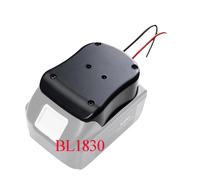 Support d'alimentation externe pour batterie Li-ion, adaptateur de connecteur, support de station d'accueil pour batterie au Lithium Makita 14.4V 18V BL1830 BL1430 DIY18MT
