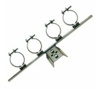 Support d'alimentation multiple 4 voie Universel pour 4 LNB Antenne Satellite 3° Megasat en Acier