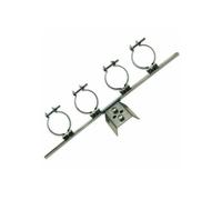 Support d'alimentation multiple 4 voie Universel pour 4 LNB Antenne Satellite 3° Megasat en Acier