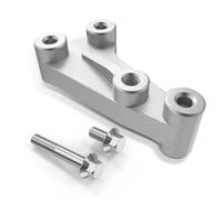 Support D'alternateur En Aluminium Pour Jeep Pour Wrangler YJ TJ 2,5 L 4 Cylindres, Remplacement 53007605 53007604(Argent)