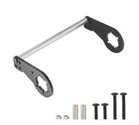 Support d'amortisseur arrière en fibre de carbone + alliage d'aluminium pour voiture télécommandée Tamiya CW-01