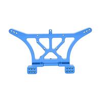Support d'amortisseur arrière pour Voiture RC Traxxas Slash 2WD 1/10 : arceaux de Fixation Robustes et légers en Alliage d'aluminium. Pièce de Rechange pour Voiture RC Traxxas (Bleue)