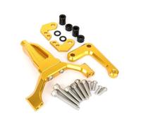 Support d'amortisseur de direction pour moto, compatible avec YAMAHA MT09 SP 2024-2025 Stabilisateur Amortisseur(Gold Bracket)