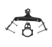 Support d'amortisseur de direction pour moto Convient pour Z900RS 2018 2019 2020 2021 2022, stabilisateur, contrôle de stabilité et de sécurité Stabilisateur Amortisseur(Black bracket)