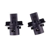 Support d'ampoule de feu indicateur latéral de voiture, douille à 2 broches XBP100180 Compatible avec Discovery 2 noir