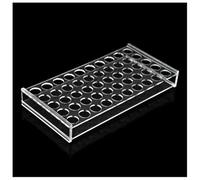 Support d'ampoule, porte-échantillon, 50 puits, diamètre du trou: 11, 12,5, 17, 19, 23mm, support for flacons d'injection de 1, 2, 10, 20ml Équipements de laboratoire