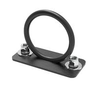 Support d'ancrage de plafond pour entraîneur - base de fixation en acier solide, aérienne polyvalente, configurations de yoga aérien, construction anti-rouille | Support d'ancrage de plafond de