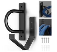 Support D'ancrage Mural en Corde de Combat, Kit de Fixation Murale pour Corde de Combat avec Accessoires D'installation et Crochet de Rangement pour Systèmes de Musculation Équipements de Boxe