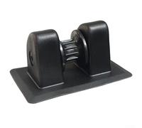 Support d'ancrage pour bateau gonflable et kayaks - Boucle fixe - Clip de montage avec poulie pour bateaux de pêche et de rafting - Support d'ancrage pour bateaux gonflables, kayaks, canots
