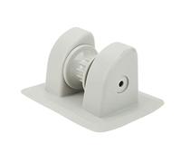 Support d'ancre de bateau gonflable, support d'ancre de roue de bateau de support de corde professionnel gonflable de rouleau d'ancre de kayak pour des kayaks de yachts de radeaux(Blanc)