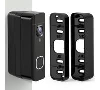 Support d'angle 15°/30°/45° pour sonnette Blink Doorbell 2K+ (modèle 2026)/2e génération/1ère génération, kit de cale de montage d'angle flexible pour caméra de sonnette Blink, noir