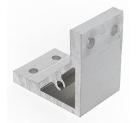 Support d'angle à 90 degrés en alliage d'aluminium pour profils d'extrusion d'aluminium série 2020 3030 4040 4545 5050 2040 4060 6080 séries 2020, facile à installer pour assemblage de cadre rigide