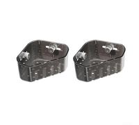 Support d'angle compact à ventouse pour éponges et brosses à récurer, organiseur de cuisine avec trous de drainage pour éviter la rétention d'eau et garder la zone bien rangée (gris)