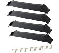 Support D'Angle De 45 Degrés, Structures De Support, Support Poteau Bois Kit De Bricolage, Support D'Angle, Joint Intérieur Pour Gazebos, Pergola, Poteau En Bois Équerre De Fixation, 4 Pièces