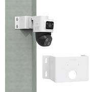 Support d'angle en métal pour eufyCam S4/eufy PoE NVR Système de sécurité S4/S4 Max, support de caméra de surveillance réglable pour eufyCam S4, support mural, accessoires pour système eufy NVR S4 Max