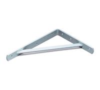 Support D'Angle Mur Pour Étagère 'Samson' En Aluminium 40x27Cm - WORK Basic