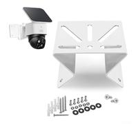 Support d'angle pour Eufy Security pour SoloCam S340 / E30 / E42, support d'angle mural en métal pour appareil photo, blanc