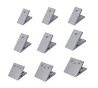 Support d'angle pour fixation de joint profilé en aluminium à 45 degrés avec écrous en T et boulons à six pans creux (4080)
