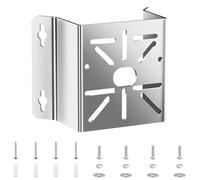Support d'angle Universel pour caméra de Surveillance, Support de mât en Acier Inoxydable pour Angle de Montage Mural, Support d'angle pour caméra CCTV Caméra de Surveillance et Panneaux solaires