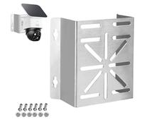 Support d'angle universel pour Tapo C530WS/C520WS/C510W/C500/C51A/C320WS | Support de caméra de surveillance en acier inoxydable compatible avec eufyCam C37/C31, Tapo C660/C630/C610/C410/C425 KIT/C310