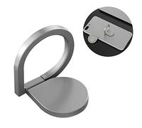 Support d'anneau de téléphone Universel 360 Rotation Support en métal pour téléphone portable Support de doigt, support de doigt, support de doigt anti-chute pour tous les téléphones portables Forme d