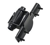 Support d'antenne de voiture - Support réglable en acier inoxydable | Clips de fenêtre pour antenne portable, pour voyage en voiture, camping-car SUV et véhicules commerciaux