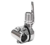 Support d'antenne Marine VHF en Acier Inoxydable 316, Support à cliquet réglable pour Bateaux, Yachts, Camping-Car, Filetage 1 Pouce, Rail de 22 à 25mm