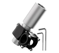 Support D'antenne Parabolique pour Camping-Car - D'antenne De Signal Antirouille, Support De Récepteur De Véhicule Réglable avec Kit De Matériel, De Base Robuste Résistante Aux Intempér