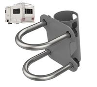 Support d'antenne, support d'antenne satellite, en acier inoxydable montage sur | Accessoires WiFi Support Internet extérieur pour caravane, balcon, yac