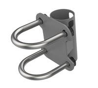 Support d'antenne - Support d'antenne | Support d'antenne réglable en forme de U, Grand support satellite pour caravane | Caravane de voyage, balcon, yacht,