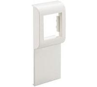 Support d'appareillage PDA-45N - Pour goulotte TA-E et TA-G de largeur 120mm - 2 modules compacts - 45x45mm - Blanc
