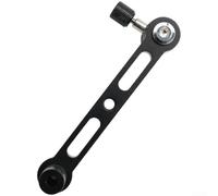 Support d'appât de pêche en alliage d'aluminium avec bras d'extension pour boîte de siège, rotation à 360°, organiseur de matériel de pêche réglable, noir (A)