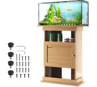 Support d'aquarium, 20 gallons, support de réservoir à poissons, 25,2 x 15,7 x 28,3 pouces, MDF, 167,6 lbs