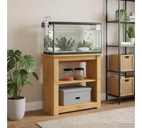 Support d'aquarium PANAMA Bois de pin massif pour poissons d'intérieur vidaXL vi