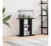 Support d'aquarium - vidaXL - Chêne noir - 60x30x60 cm - Bois d'ingénierie