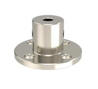Support d'arbre de guidage à vis d'accouplement, Accouplement de moteur à bride rigide, acier, arbre de guidage, diamètre extérieur 22 mm et 32 mm, alésage 3-12 mm