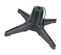 Support d'arbre de Noël Rotatif électrique, Support d'arbre de Noël à économie d'énergie, Décorations d'étagère à 360 Degrés pour Tuyaux en Fer, Arbres de Noël (50cm)